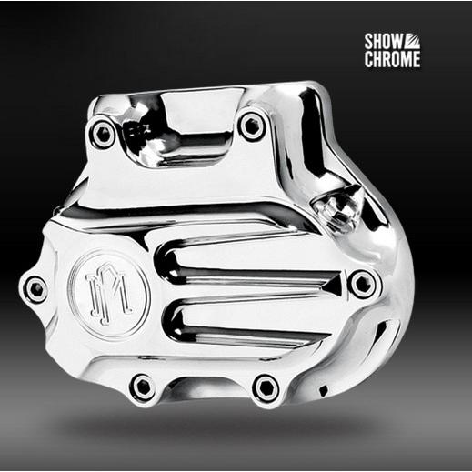 Performance Machine パフォーマンスマシン CONTOUR FLUTED HOUSING クラッチカバー 仕上げ：クロム H