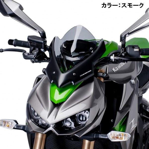Puig プーチ ニュージェネレーション NKスクリーン (SPORT) カラー：クリア Z1000 Z1000R SE EDITION PERFORMANCE KAWASAKI カワサキ スクリーン 外装_4