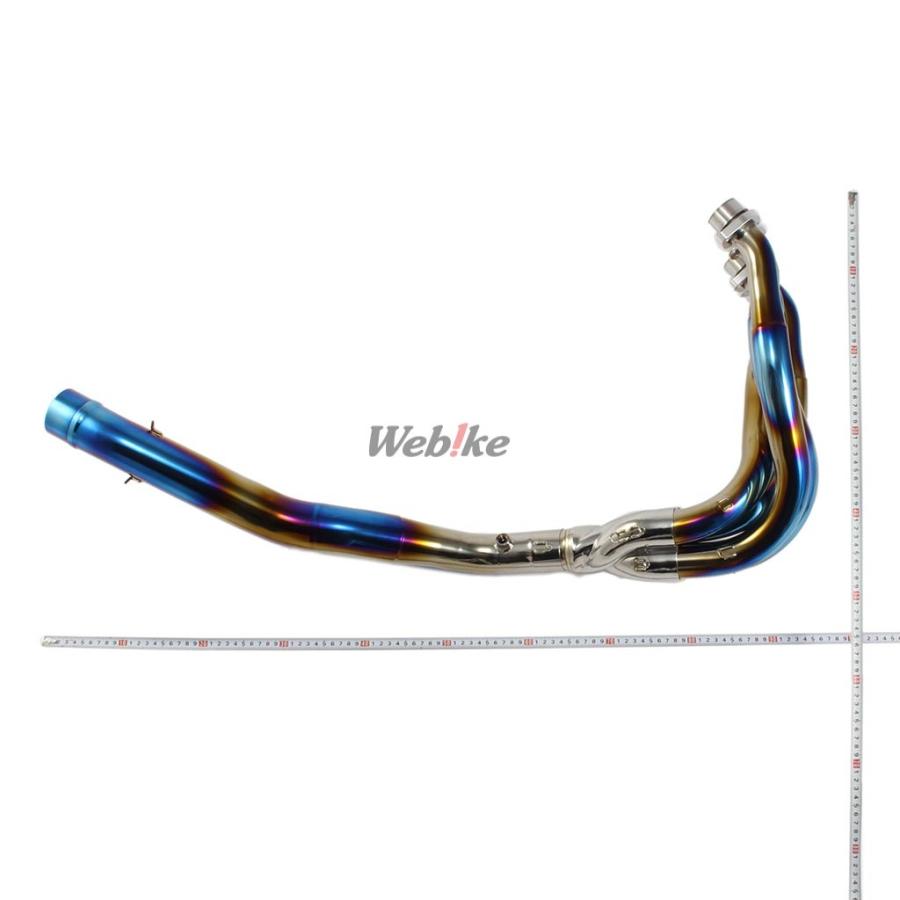 たろう NOJIMA ノジマ サイレンサーレスキット ベースマフラー：DLCチタン1本