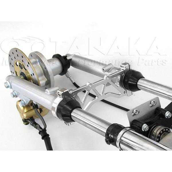 田中商会(TANAKA) タナカショウカイ スタビライザー クランプ内径：約Φ43mm モンキー HONDA ホンダ フォークスタビライザー サスペンション 足回り | ブランド登録なし | 02