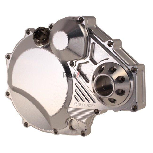 バフ工房 ZRX1200 DAEG 新品クラッチカバー&新品パルシングカバー ZRX1200DAEG エンジンカバー セット クラッチカバー パルサー