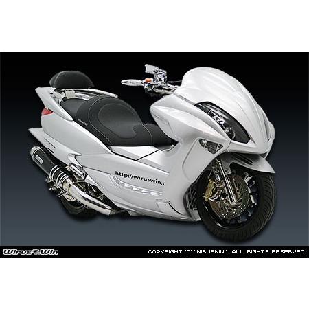 WirusWin WirusWin:ウイルズウィン ソリッドバイザーカウル 塗装無し マジェスティ250(SG20J) YAMAHA ヤマハ｜webike｜04