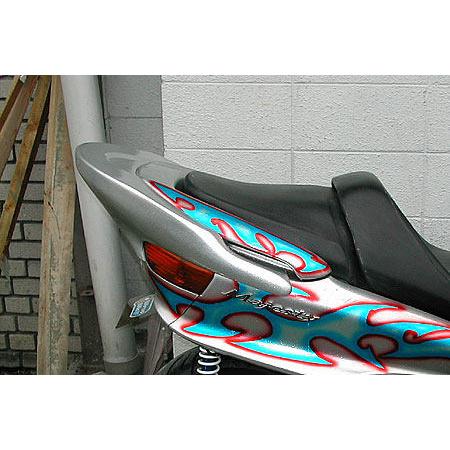 WirusWin（ウイルズウィン） リアスポイラー 塗装無し マジェスティ250