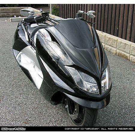 マグザム WirusWin製　ウイング ウイルズウィン エアロ現状　補修ベース WirusWin（ウイルズウィン） リップスポイラー 塗装無し マグザム