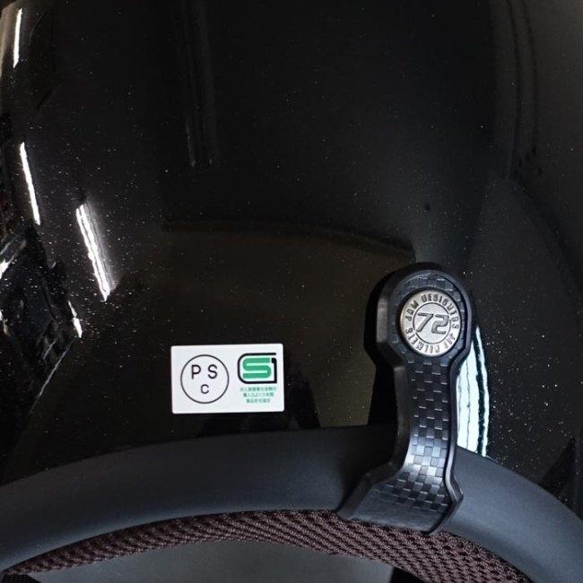 72JAM 72ジャム ジェットヘルメット vivid black ヘルメット | 72JAM JET HELMET | 01