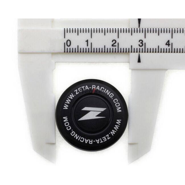 ZETA RACING ジータ レーシング ステムキャップ カラー：ブラック ステムナット・ステムボルト ハンドル周辺パーツ ハンドル | ブランド登録なし | 12