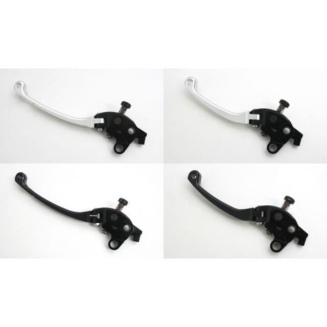 ACTIVE アクティブ アジャスタブルビレットクラッチレバー ブラック / レバーサイズ：スタンダードサイズ 1400GTR ZX-14R ZZR1400 KAWASAKI カワサキ ハンドル | ACTIVE | 01