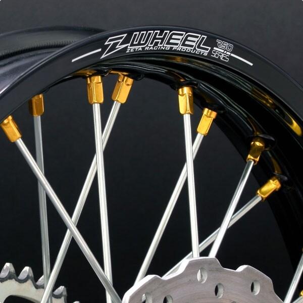 Z-WHEEL ズィーウィール R50リム用アルミニップルセット カラー