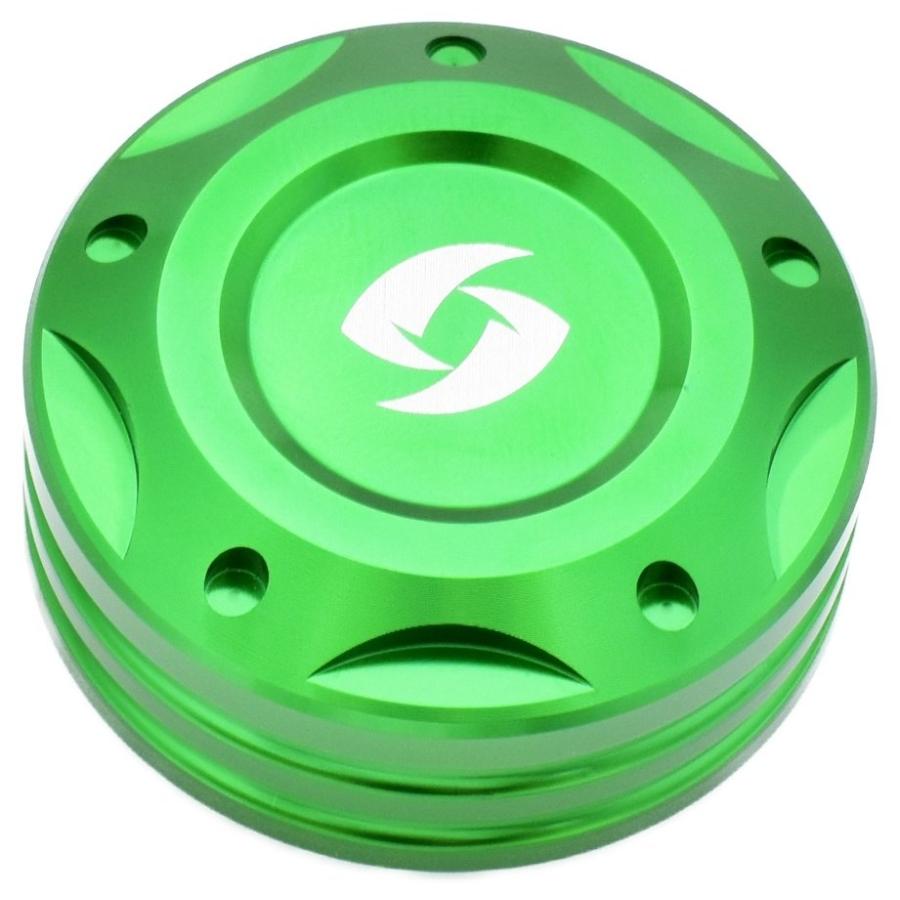 SPEEDRA スピードラ マスターシリンダーキャップ カラー：グリーン HONDA ホンダ YAMAHA ヤマハ SUZUKI スズキ KAWASAKI カワサキ TRIUMPH トライアンフ | SPEEDRA