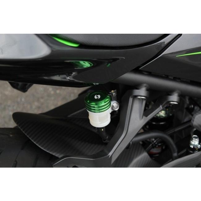 SPEEDRA スピードラ マスターシリンダーキャップ カラー：グリーン HONDA ホンダ YAMAHA ヤマハ SUZUKI スズキ KAWASAKI カワサキ TRIUMPH トライアンフ | SPEEDRA | 02