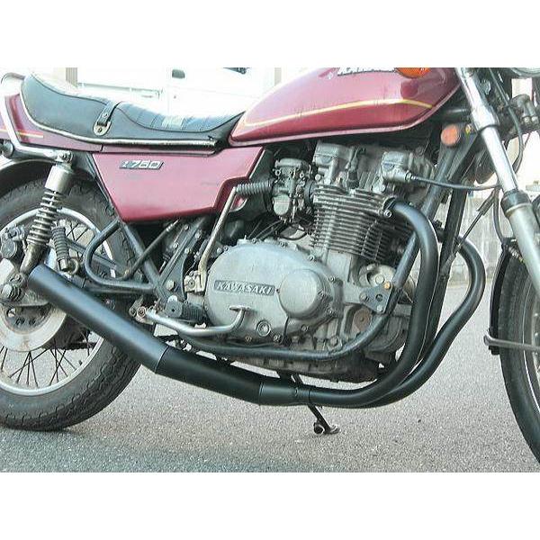 MIZUNO MOTOR ミズノモーター 【ゼス】Z750T用 手曲げ集合管 Z750T 