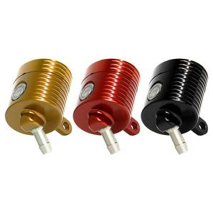 STM エスティーエム ビレットオーバルフルードタンク フロントスモール カラー：ゴールド マスターシリンダータンクキャップ・リザーバーカバー ブレーキの画像