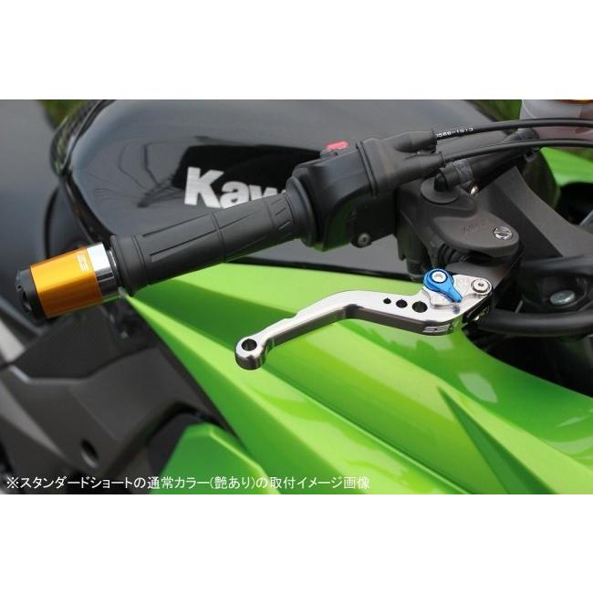 SPEEDRA SPEEDRA:スピードラ アルミビレットアジャストレバーセット スタンダードショート アジャスターカラー：チタン MT-01 VMAX1700｜webike｜03