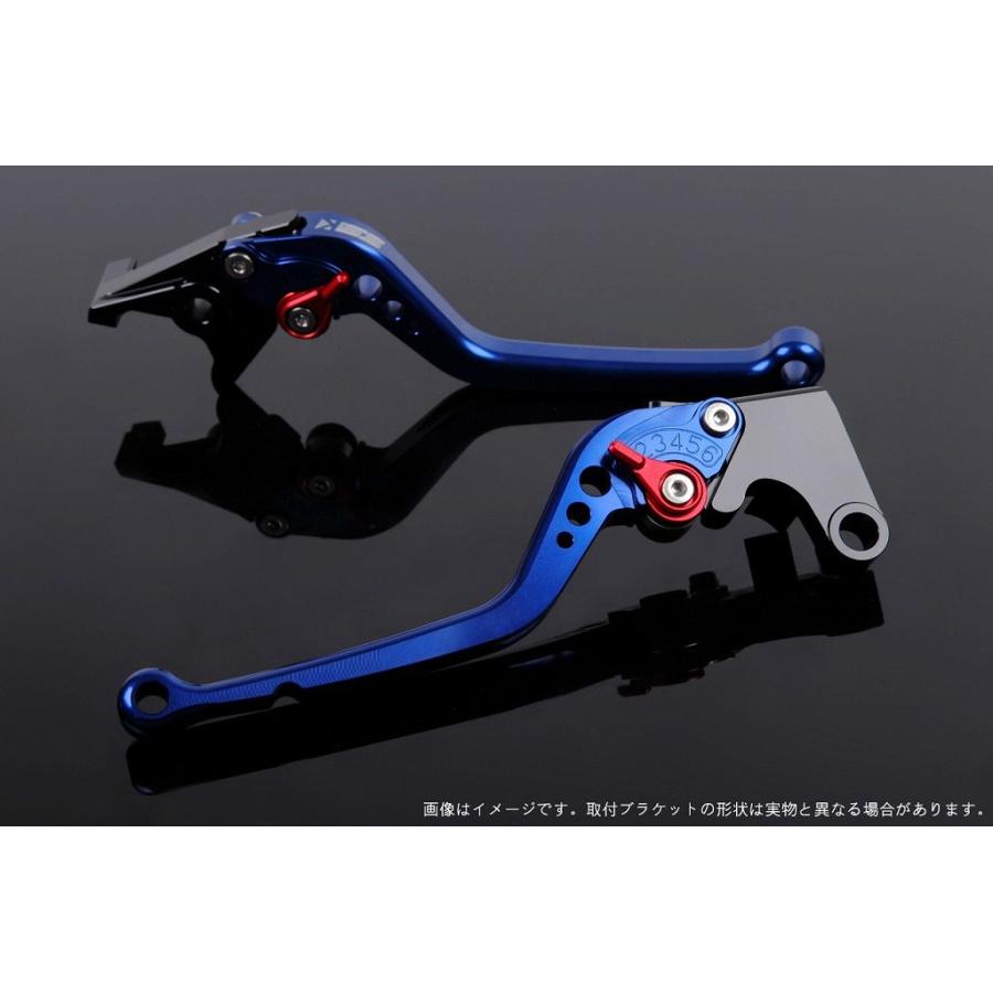 SPEEDRA スピードラ アルミビレットアジャストレバーセット スタンダードロング アジャスターカラー：レッド HONDA ホンダ ブレーキ・クラッチレバーセット | SPEEDRA