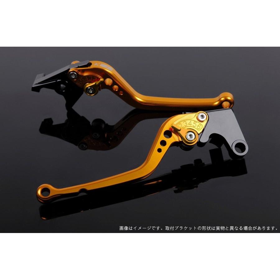 SPEEDRA スピードラ アルミビレットアジャストレバーセット スタンダードロング アジャスターカラー：ゴールド HONDA ホンダ ブレーキ・クラッチレバーセット | SPEEDRA