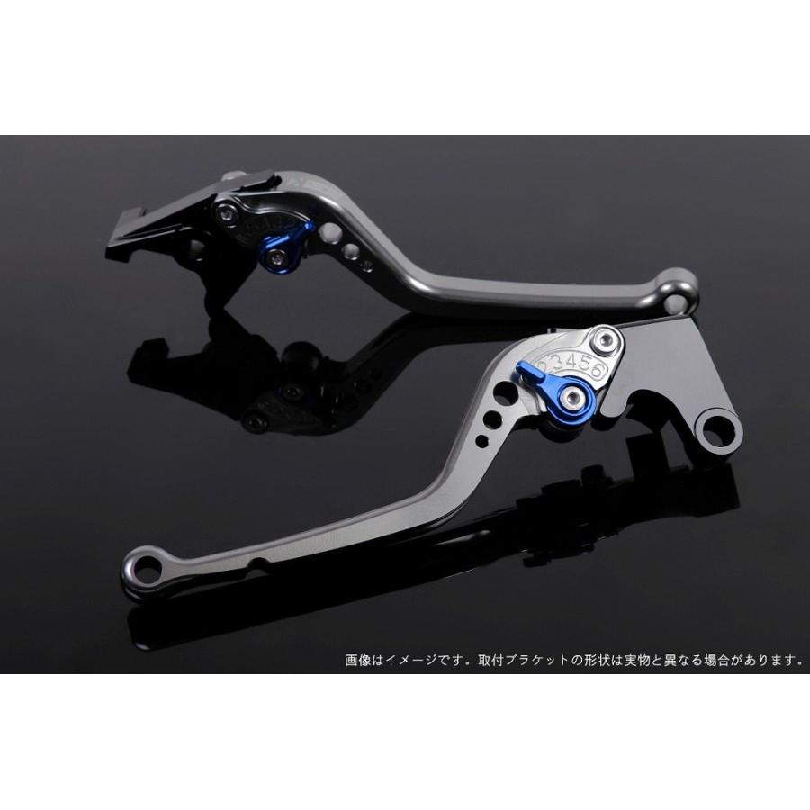 SPEEDRA スピードラ アルミビレットアジャストレバーセット スタンダードロング アジャスターカラー：ブルー HONDA ホンダ ブレーキ・クラッチレバーセット | SPEEDRA