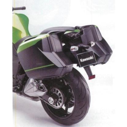 カワサキ（Kawasaki） パニアケースカバー メタリックスパークブラック 