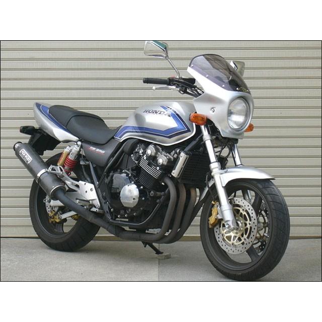 CHIC DESIGN シックデザイン ロードコメット カラー：イタリアンレッド(ストライプ) / スクリーンカラー：クリア CB400スーパーフォア HONDA ホンダ カウル関連の画像