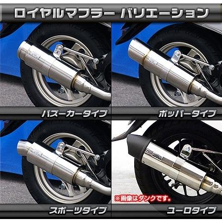 スーパーカブ 110プロ（JA07） 用WirusWin ステンレス マフラー