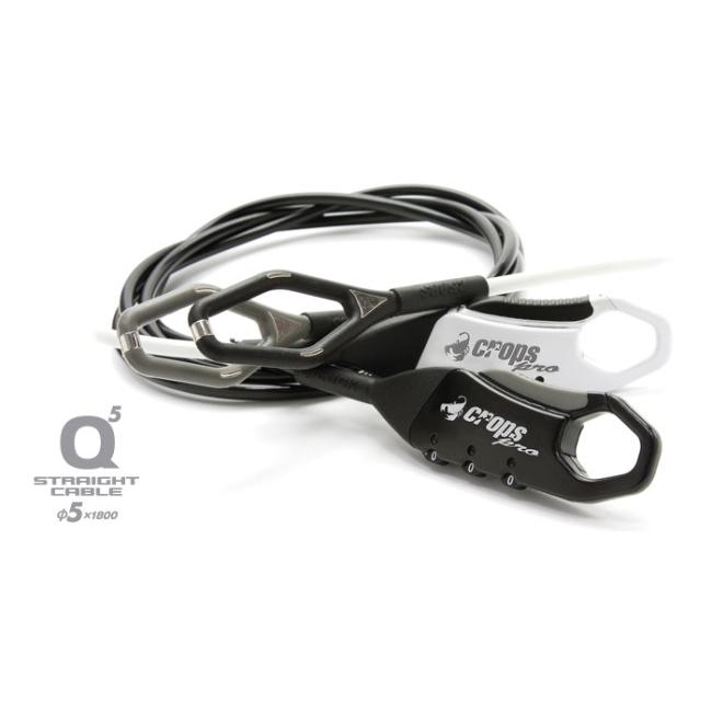 CROPS クロップス マルチパーパスロック PROシリーズ Q5 ストレートケーブル カラー：ブラック ワイヤーロック 保管・盗難防止用品 | crops | 02