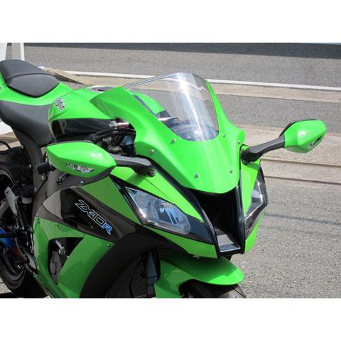 A-TECH エーテック ノーマルスクリーン用トリム 素材：カーボンケブラー(C／K) ZX-10R KAWASAKI カワサキ スクリーン 外装 | A-TECH | 02