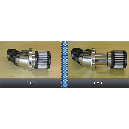 WirusWin ウイルズウィン キャリパータイプ エアクリーナーキット マジェスティ250(SG03J) YAMAHA ヤマハ 吸気関連 エンジン | WirusWin | 02