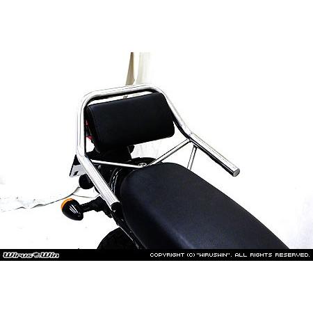 WirusWin（ウイルズウィン） バックレスト付き タンデムバー グラス