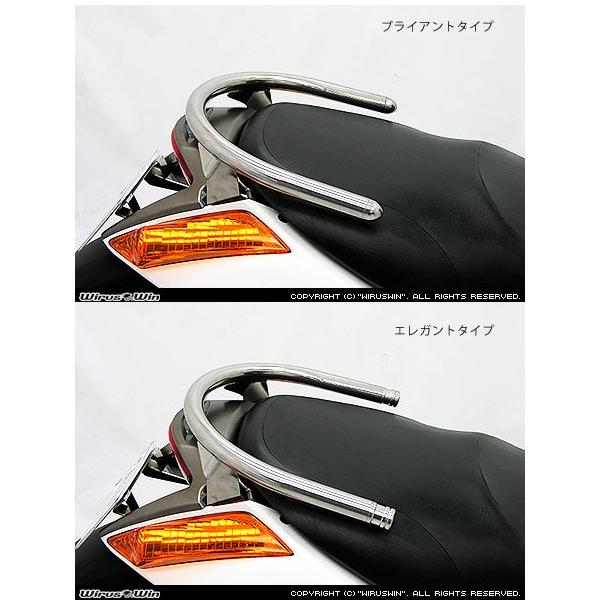 WirusWin ウイルズウィン 32Φタンデムバー ブライアントタイプ GEMMA [ジェンマ] SUZUKI スズキ グラブバー・タンデムバー・シーシーバー 外装の画像