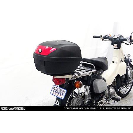 WirusWin ウイルズウィン ソリッドリアボックス付きダブルリアキャリア HONDA リトルカブ｜webike｜02