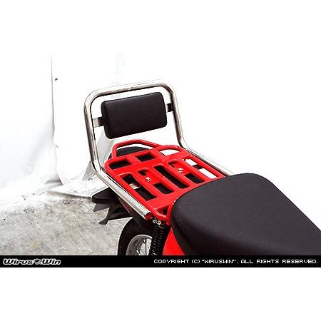WirusWin ウイルズウィン バックレスト付き タンデムバー クロスカブ110 HONDA ホンダ グラブバー・タンデムバー・シーシーバー 外装