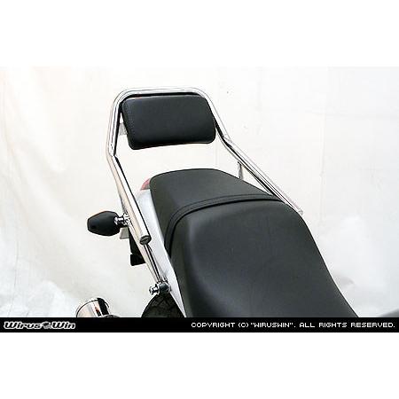 WirusWin ウイルズウィン バックレスト付き タンデムバー VTR250