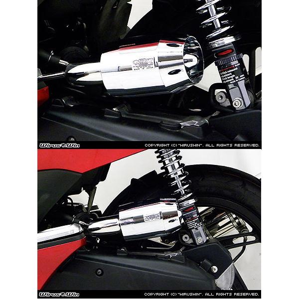 WirusWin ウイルズウィン ブリーズタイプ エアクリーナーキット カラー：シルバーメッキ PCX125 HONDA ホンダ 吸気関連 エンジン