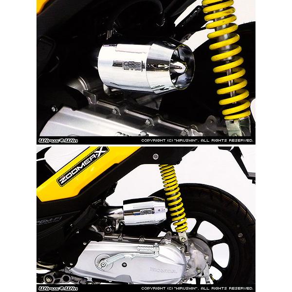 WirusWin ウイルズウィン ブリーズタイプ エアクリーナーキット カラー：レッドメッキ ズーマーX HONDA ホンダ 吸気関連 エンジン | WirusWin