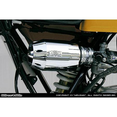 WirusWin ウイルズウィン ブリーズタイプ エアクリーナーキット カラー：ブルーkメッキ XR100モタード XR50モタード エイプ100 エイプ50 HONDA ホンダ 吸気関連