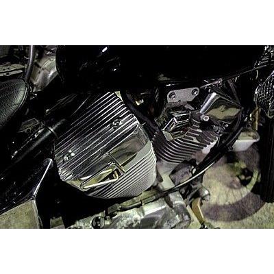 部品屋K&W エンジンカバー VIRAGO [ビラーゴ] YAMAHA ヤマハ その他エンジンカバー エンジンパーツ エンジン | ブランド登録なし | 02