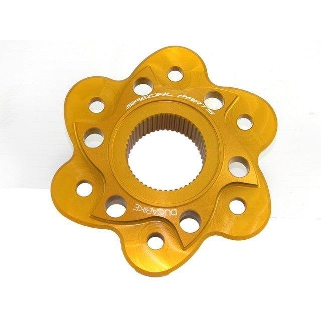 DUCABIKE (DBK) ドゥカバイク (ディービーケー) リアスプロケットフランジ カラー：ゴールド DUCATI ドゥカティ スプロケットキャリア 駆動系 | ブランド登録なし