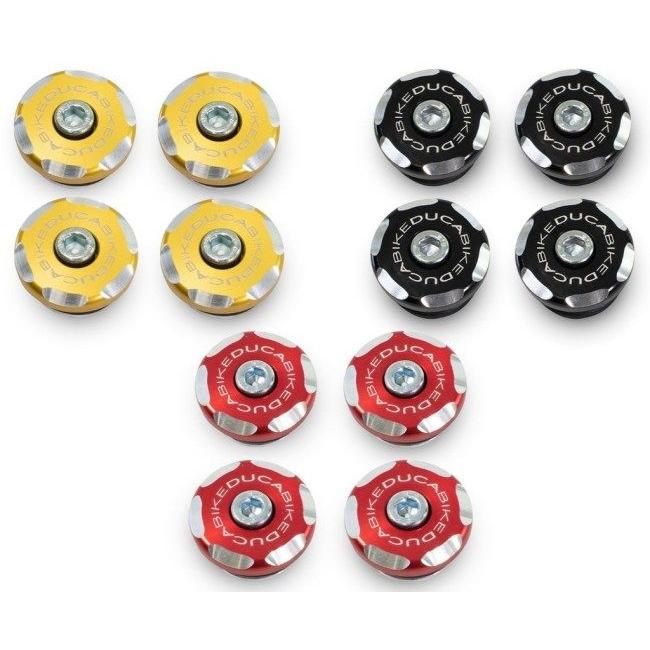 DUCABIKE (DBK) ドゥカバイク (ディービーケー) フレームプラグ カラー：レッド PANIGALE 899 1199 S DUCATI ドゥカティ フレームホールキャップ 外装 | ブランド登録なし | 02