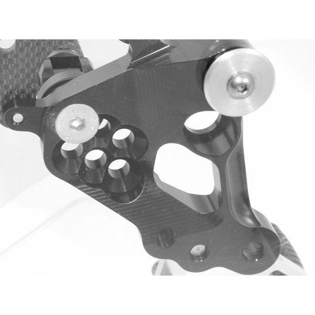DUCABIKE (DBK) ドゥカバイク (ディービーケー) バックステップ カラー：ブラック／レッド 848 1198 1098 DUCATI ドゥカティ ステップ 足回り_3