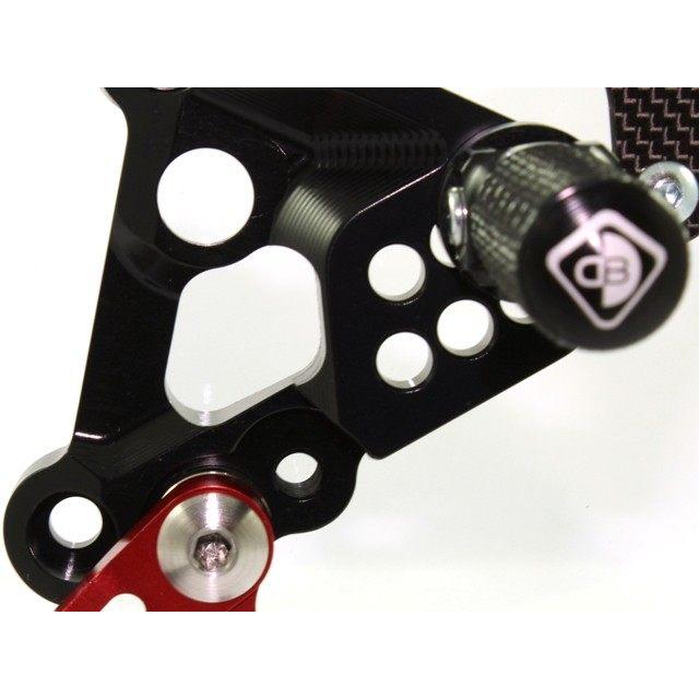 DUCABIKE (DBK) ドゥカバイク (ディービーケー) バックステップ カラー：ブラック／レッド 848 1198 1098 DUCATI ドゥカティ ステップ 足回り_4
