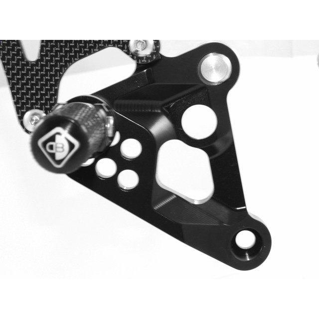DUCABIKE (DBK) ドゥカバイク (ディービーケー) バックステップ カラー：ブラック／レッド 848 1198 1098 DUCATI ドゥカティ ステップ 足回り_5