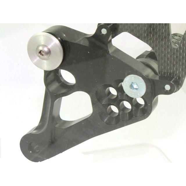 DUCABIKE (DBK) ドゥカバイク (ディービーケー) バックステップ カラー：ブラック／レッド 848 1198 1098 DUCATI ドゥカティ ステップ 足回り_6