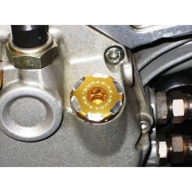 DUCABIKE (DBK) ドゥカバイク (ディービーケー) エンジン オイルフィラーキャップ カラー：ゴールド DUCATI ドゥカティ フィラーキャップ エンジンパーツ | ブランド登録なし | 01