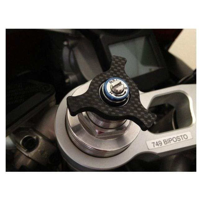 DUCABIKE (DBK) ドゥカバイク (ディービーケー) プリロードアジャスター カラー：カーボン DUCATI ドゥカティ フロントイニシャルアジャスター サスペンション | ブランド登録なし | 02