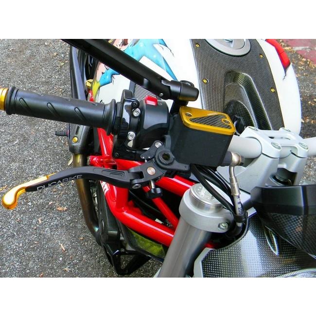 DUCABIKE (DBK) ドゥカバイク (ディービーケー) リザーバータンクフロントキャップ DUCATI ドゥカティ マスターシリンダータンクキャップ・リザーバーカバーの画像