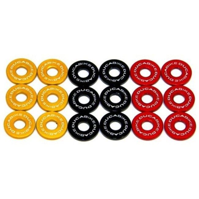 DUCABIKE (DBK) ドゥカバイク (ディービーケー) 湿式クラッチ用 スプリング・リテーナー カラー：レッド DUCATI ドゥカティ クラッチスプリングリテーナー | ブランド登録なし | 02