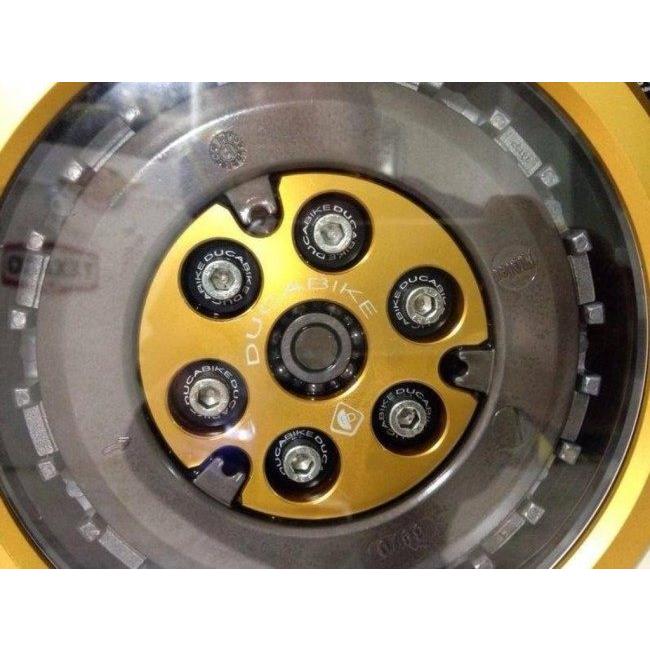 DUCABIKE (DBK) ドゥカバイク (ディービーケー) 湿式クラッチ用 スプリング・リテーナー カラー：ゴールド DUCATI ドゥカティ クラッチスプリングリテーナー | ブランド登録なし | 01