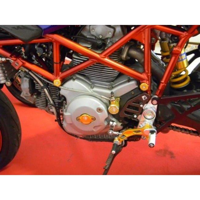 DUCABIKE (DBK) ドゥカバイク (ディービーケー) フレームプラグ カラー：シルバー MULTISTRADA 1000 1100 620 DUCATI ドゥカティ フレームホールキャップ 外装_1