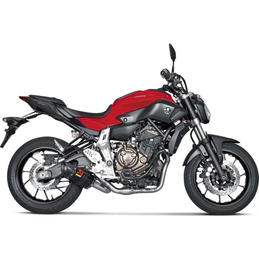 ヤマハMT-07/ XSR700アクラポビッチ フルエキ レーシング カーボン 