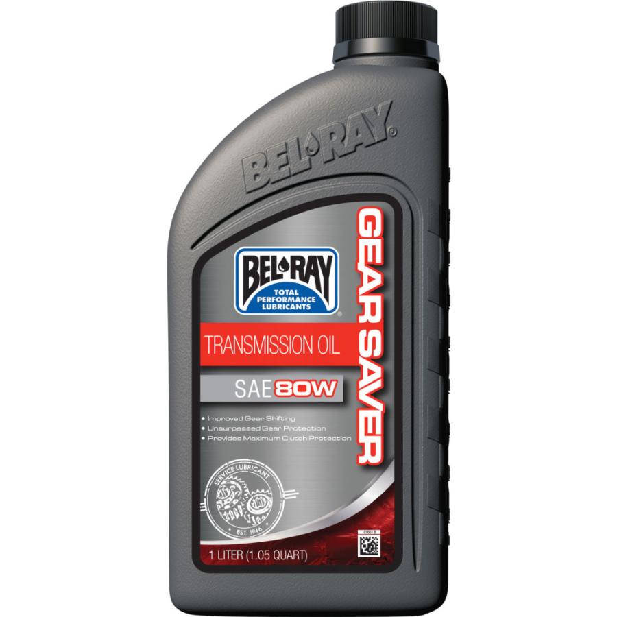 BEL-RAY ベルレイ GEAR SAVER Motorcycle Transmission oil ギアーセイバー モーターサイクルトランスミッションオイル【80W】【1L】【ミッションオイル】 | ブランド登録なし