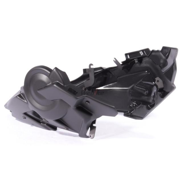 Puig プーチ エンジンスポイラー カラー：ブラック(つや消) MT-07 Tracer 700 YAMAHA ヤマハ アンダーカウル カウル関連 外装_2
